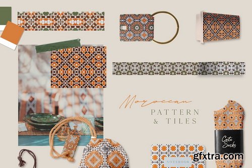 CM - Moroccan 65 Patterns and 65 Tiles - 4543683