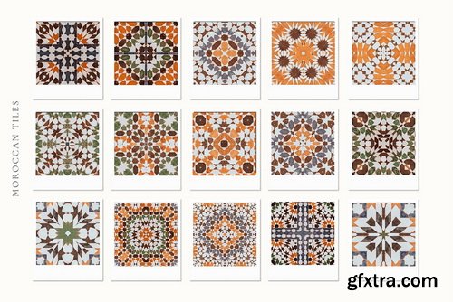 CM - Moroccan 65 Patterns and 65 Tiles - 4543683