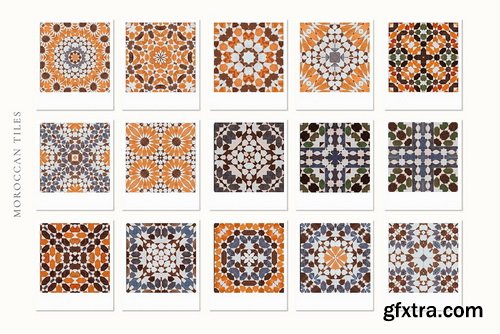 CM - Moroccan 65 Patterns and 65 Tiles - 4543683