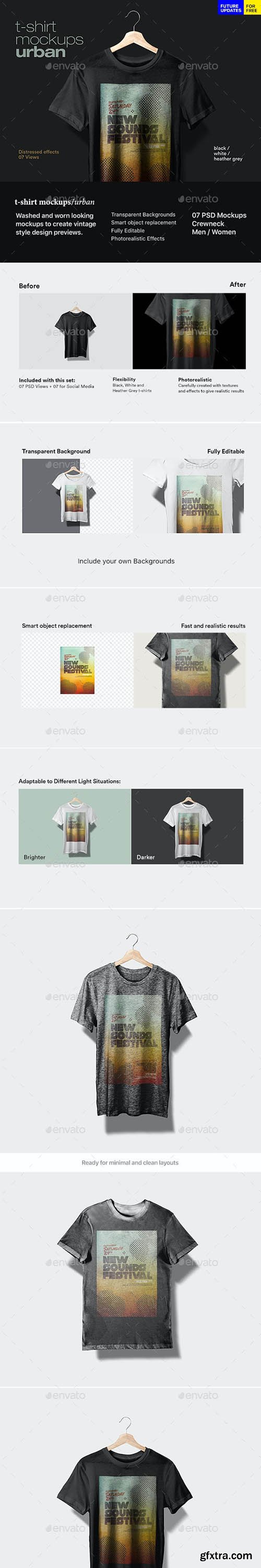 GraphicRiver - T-Shirt Mockup Urban 25907775