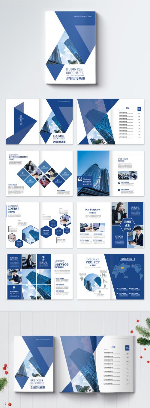 LovePik - blue corporate album set - 401552993