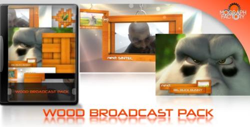 Videohive - Wood Broadcast Pack