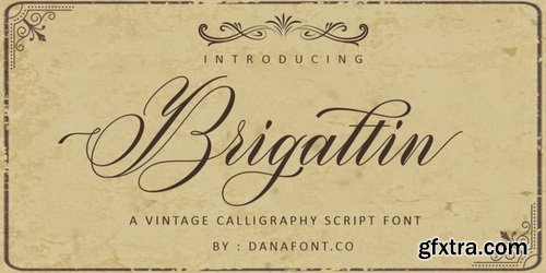 Brigattin Font Family