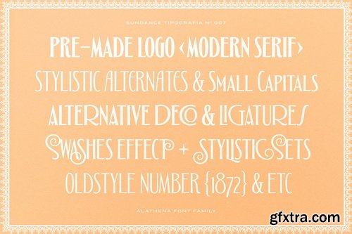 Alathena Font Family