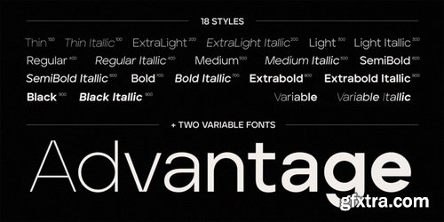 Aventa Font Family