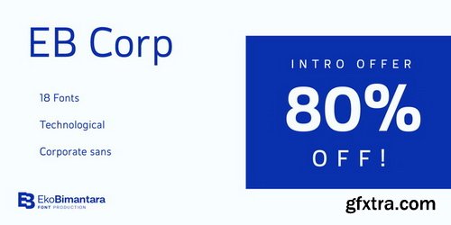 EB Corp Font Family