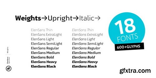 Elen Sans Font Family