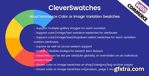 CodeCanyon - CleverSwatches v2.1.9 - WooCommerce Color or Image Variation Swatches - 20594889