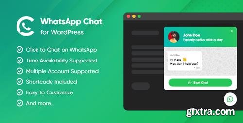 WhatsApp Chat For WordPress v1.0.0