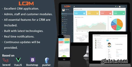 CodeCanyon - LCRM v2.3 - Next generation CRM web application - 14506615