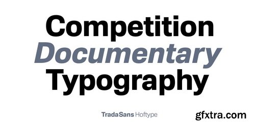 Trada Sans Font Family