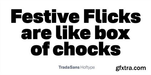 Trada Sans Font Family