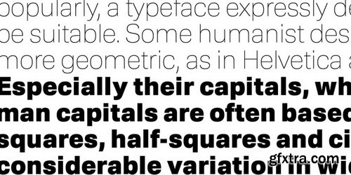 Trada Sans Font Family