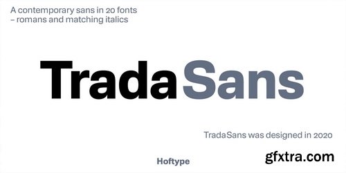 Trada Sans Font Family