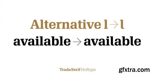 TradaSerif Font Family