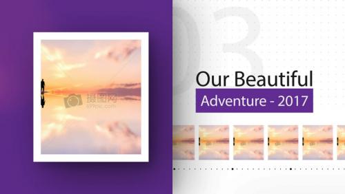 LovePik - Simple fashion travel AE picture display template - 13624