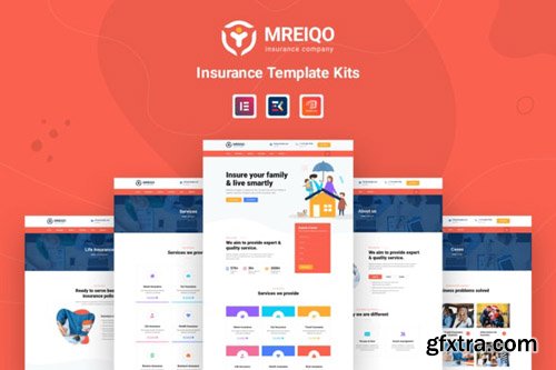 ThemeForest - Mreiqo v1.0 - Insurance Template Kits - 26310017