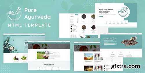 ThemeForest - Pure Ayurveda v1.0 - Responsive HTML Template - 26702884