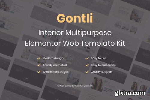 ThemeForest - Gontli v1.0 - Interior Multipurpose Template Kit - 26312264