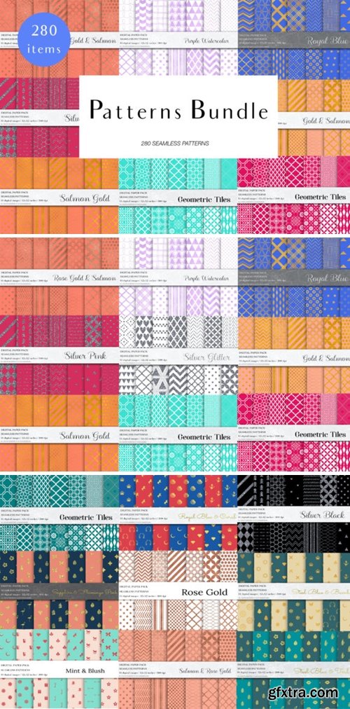 Seamless Patterns Bundle 4143576