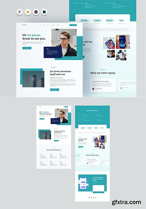 Joyboy - Personal Website Template