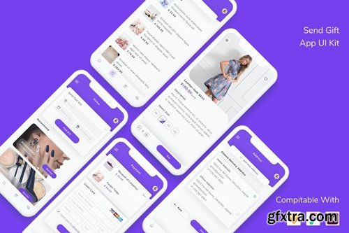 Send Gift App UI Kit