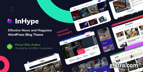 ThemeForest - InHype v1.0.2 - Blog & Magazine WordPress Theme - 25824593 - NULLED