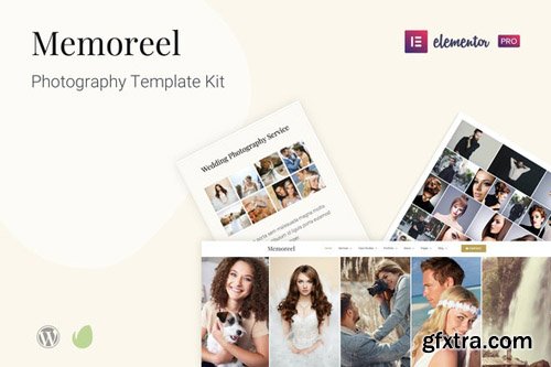 ThemeForest - Memoreel v1.0 - Photography Template Kit - 26526125