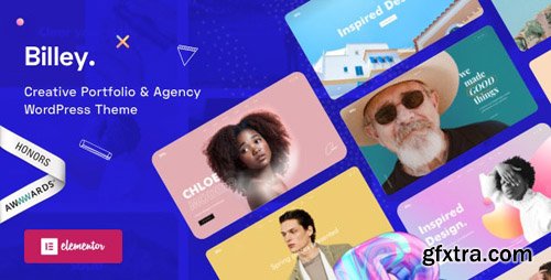 ThemeForest - Billey v1.0.7 - Creative Portfolio & Agency WordPress Theme - 25656507