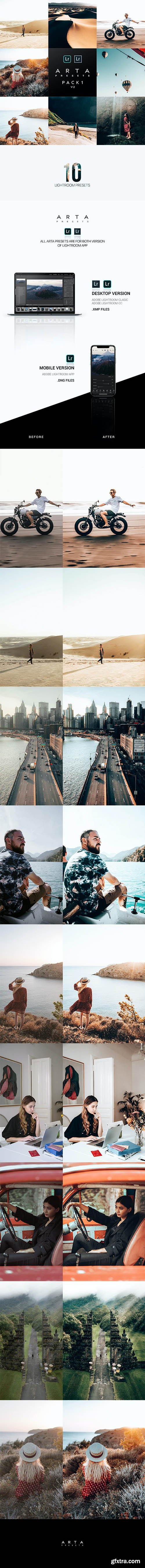 GraphicRiver - ARTA Preset Pack 1 v2 For Mobile and Desktop Lightroom 26532880