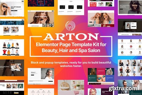 ThemeForest - Arton v1.0 - Beauty & Spa Salon Template Kit - 26444422