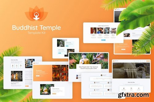 ThemeForest - Great Lotus v1.0 - Buddhist Temple Template Kit (Update: 15 May 20) - 26539021