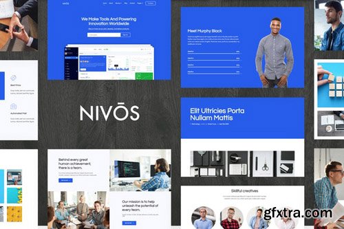 ThemeForest - Nivos v1.0 - Software Company Template Kit (Update: 14 May 20) - 26565466