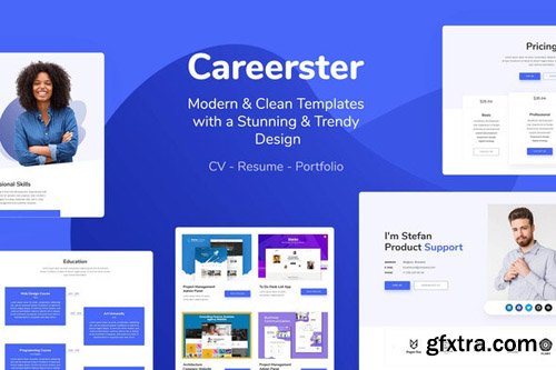 ThemeForest - Careerster v1.0 - CV/Resume Elementor Templates (Update: 13 May 20) - 25950036