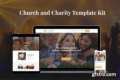 ThemeForest - Holy v1.0 - Church & Charity Template Kit (Update: 14 May 20) - 26030825