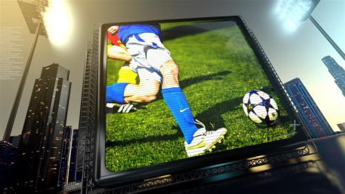 LovePik - World Cup football fashion stage big screen display - 21527