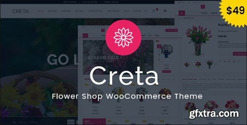 ThemeForest - Creta v4.8 - Flower Shop WooCommerce WordPress Theme - 15113785