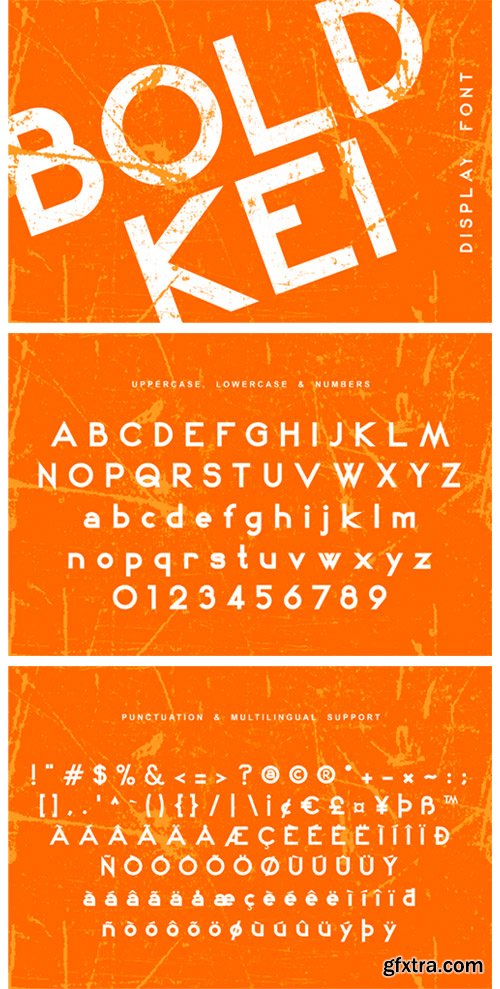 Bold Kei Font