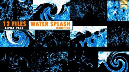 Videohive - 2D Water Splash