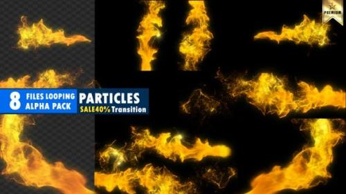 Videohive - Gold Particles