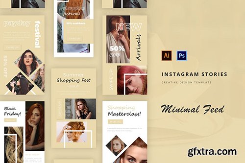 Minimal Instagram Story Template