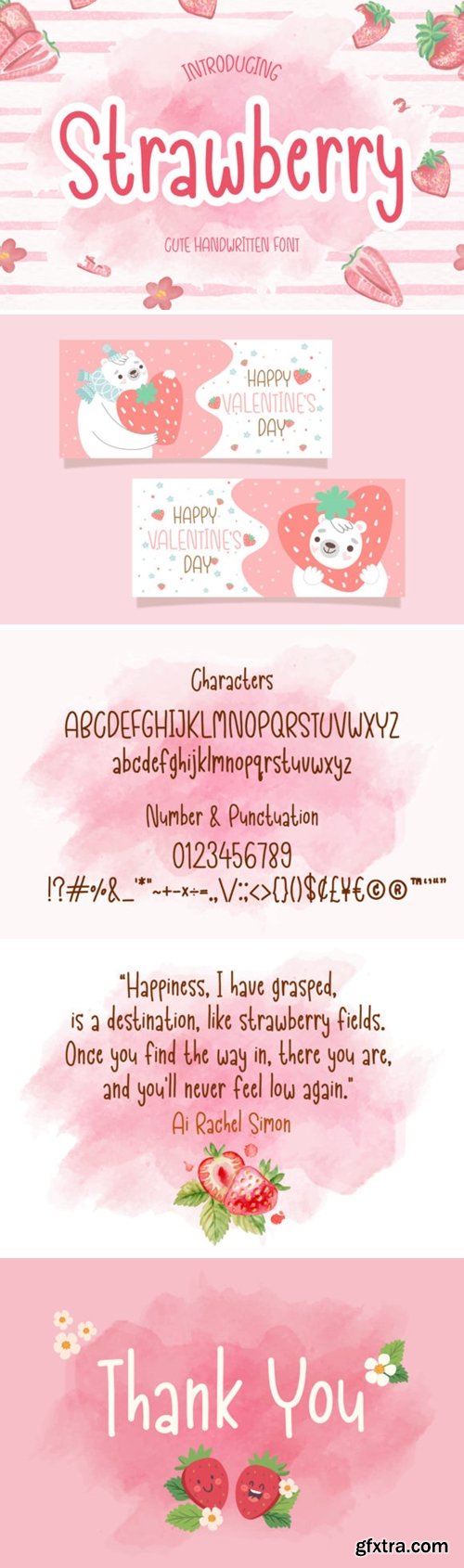 Strawberry Font