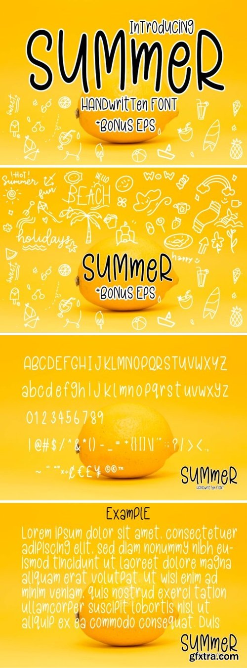 Summer Font