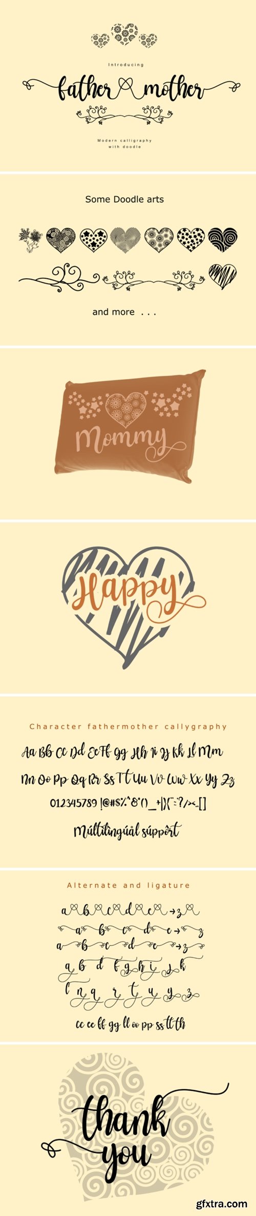 Father Mother Font