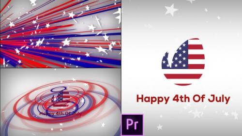 Videohive - Fresh & July 4th Patriotic Logo Opener - Premiere Pro