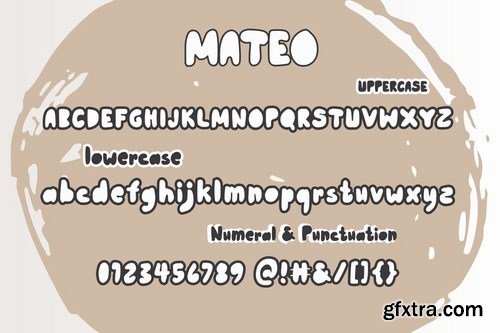 Mateo - The Handwritten Cute Font