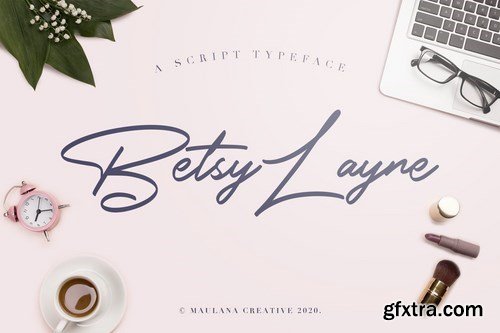 Betsy Layne - Signature Font