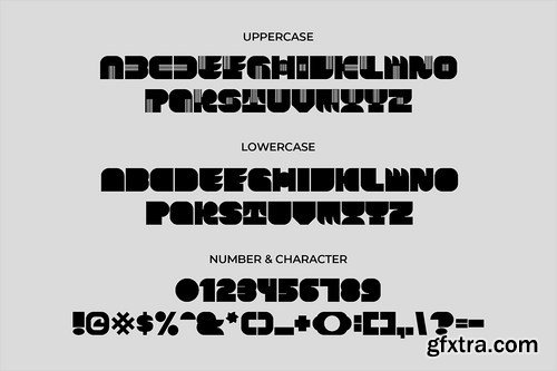 KARL zone - Giant Techno Sport font