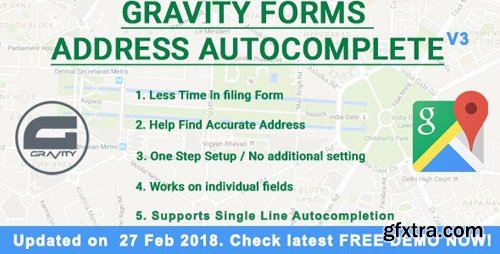 CodeCanyon - Gravity Forms Address Autocomplete v3.0.0 - 16361484