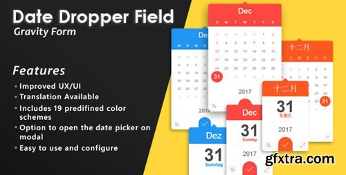 CodeCanyon - Gravity Forms Date Dropper Field v1.3.1 - 19674593